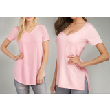 Kit 2 Blusas Camisetas