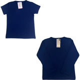 Kit 2 Blusas Cotton