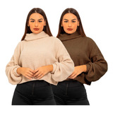 Kit 2 Blusas De