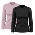 Kit 2 Blusas Feminina Academia Manga Longa Proteção Uv