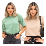 Kit 2 Blusas Feminina