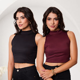 Kit 2 Blusas Feminina
