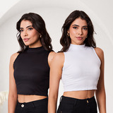 Kit 2 Blusas Feminina