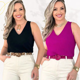 Kit 2 Blusas Femininas
