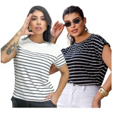 Kit 2 Blusas Feminino