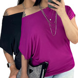 Kit 2 Blusas Gola