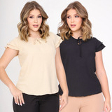 Kit 2 Blusas Moda