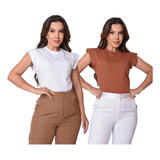 Kit 2 Blusas Muscle