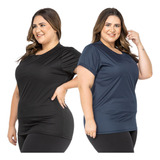 Kit 2 Blusas Plus