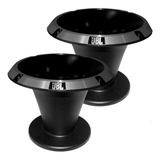 Kit 2 Boca Corneta Cone Lente Alumínio Jbl Hl 14 50 Trio