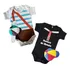 Kit 2 Body + Boina Kiko E Chaves Tematico Mesversário Gemeos