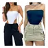 Kit 2 Body Feminino Cavado Tomara Que Caia C Bojo Blogueira