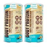 Kit 2 Body Protein Sabor Vanilla Baunilha 100 Proteína Isolada Zero Carbo 440g Equaliv