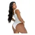 Kit 2 Body Regata Alça Franzida Suplex Feminino Preto Branco