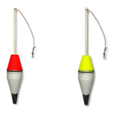 Kit 2 Boia De Arremesso Torpedo N 4 50g 21cm Boias Barão