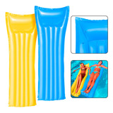 Kit 2 Boias Colchão Inflável Grande Praia Piscina Encosto