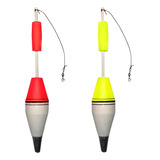 Kit 2 Bóias De Pesca Torpedo 50g pino N5 Bóias Barão