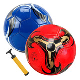 Kit 2 Bola Bomba De Futebol Costurada N 5 Oficial Society