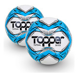 Kit 2 Bola De Futebol Futsal Salão Quadra Topper Slick 2023