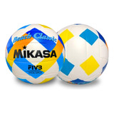 Kit 2 Bola De Vôlei Praia Treino Macia Bv543 Mikasa Original