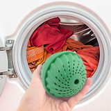 Kit 2 Bolas Mágica Lava Roupas Elimina Fiapos E Pelos Filtro
