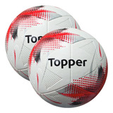 Kit 2 Bolas Slick Cup Campo Topper Futebol Grama Oficial