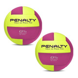 Kit 2 Bolas Vôlei De Praia Pro Beach Volley Penalty Oficial