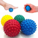 Kit 2 Bolinhas Cravo Massagem Mão Fisioterapia Apertar Pets Cor Variado