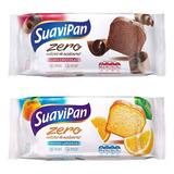 Kit 2 Bolo Zero Açúcar Sabores Sortidos 250g Cada Suavipan