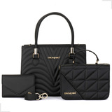 Kit 2 Bolsa Feminina Transversal De Ombro Carteira Balada