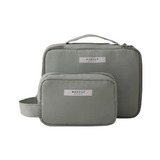Kit 2 Bolsa Necessaire Porta Maquiagem Organizador Viagem