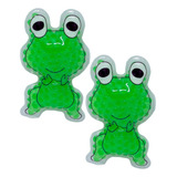 Kit 2 Bolsa Térmica De Gel Sapinho Frog Alívio Instantâneo