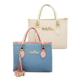 Kit 2 Bolsas Feminina De Ombro E Mão Linda Top Moderna