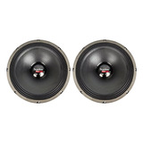 Kit 2 Bomber Rush Woofer Seco 15 Polegadas 1000w Rms 4 Ohms