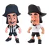 Kit 2 Bonecos Mascotes Corinthians Timão Camisa 1, 2 Oficial