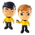 Kit 2 Bonecos Star Trek Capitão Kirk E Sulu Jornada Estrelas