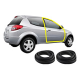Kit 2 Borracha Vedação Portas Ford Ka G2 2009 2010 2011 2012
