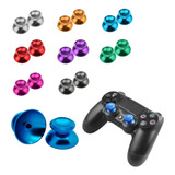 Kit 2 Botões Analógicos Metal Para Controle Ps4 E Xbox One