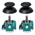Kit 2 Botões E Analógicos 3d Original Alps Controles Ps4