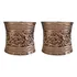 Kit 2 Braceletes Dourado Metal Cleopatra Grega Egipcia