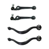 Kit 2 Braço Curvo E 2 Reto 14mm Dianteiro Ford Fusion 06 12