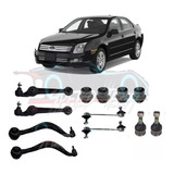 Kit 2 Braco Reto 2 Braco Curvo Bucha Bieleta Fusion 2006 