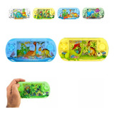 Kit 2 Brinquedo Aquaplay Argolinhas Jogo Dinossauro Infantil
