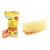 Kit 2 Bucha Vegetal Esponja Natural Banho Esfoliação Macia