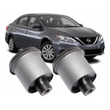 Kit 2 Buchas Quadro Eixo Traseiro Nissan Sentra 2014 A 2019
