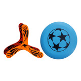 Kit 2 Bumerangues Frisbee Esportes Brinquedos Praia Lazer