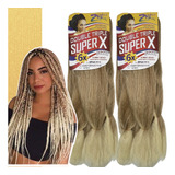 Kit 2 Cabelo Jumbo Super X