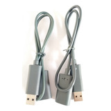 Kit 2 Cabo Extensor Xbox Usb 2 0 Macho X Feema 50 Cm