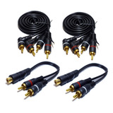 Kit 2 Cabo Rca