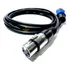 Kit 2 Cabos Áudio Blindado Canon Xlr Fêmea Speakon 4 Metros